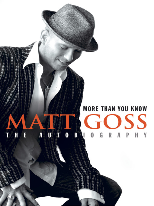 Title details for More Than You Know by Matt Goss - Available